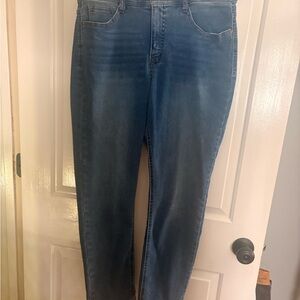 Women's Blue Stretch Denim Jeans